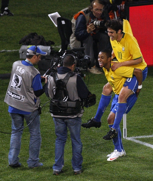 Alegría total en los amazónicos