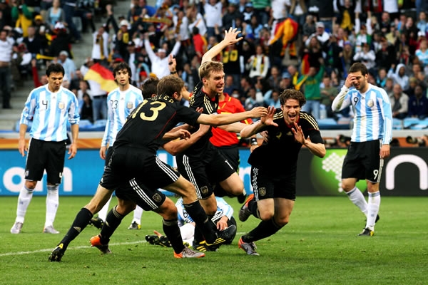 Alemania fue una aplanadora