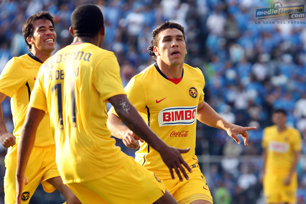 América consiguió 3 puntos de oro contra Cruz Azul.