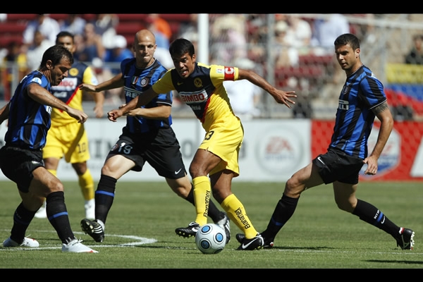 América (5)1-1(4) Inter de Milán... Inició en WFC