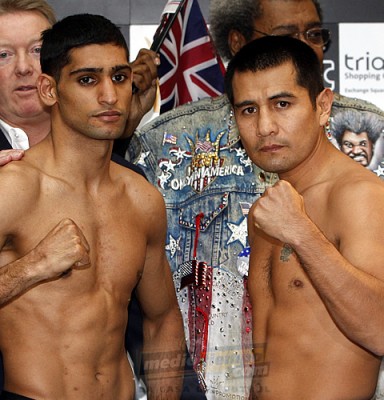 Amir Khan y Marco Barrera se darán con todo.