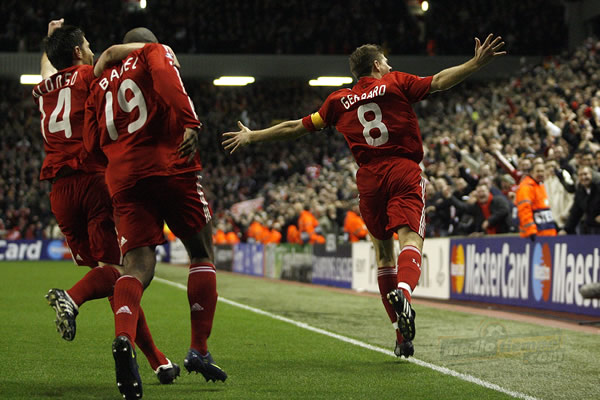 Anfield estalla en júbilo.