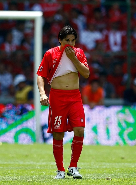 Antonio Ríos sufrió las inclemencias del intenso sol.