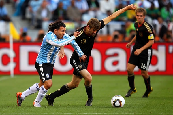Argentina no pudo con Alemania