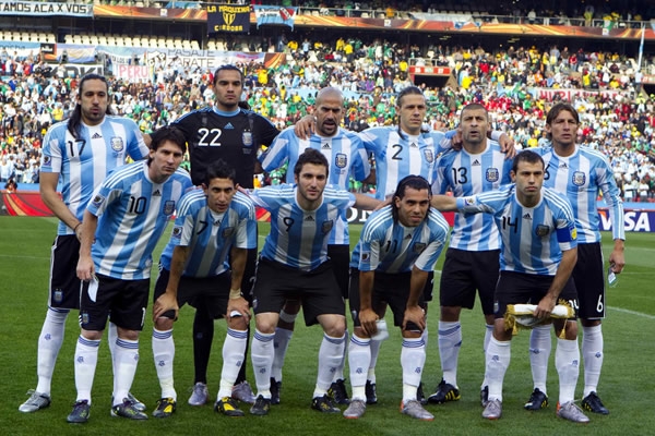 Argentina se toma la tradicional foto de equipo