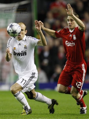 Arjen Robben no salió en su mejor día.