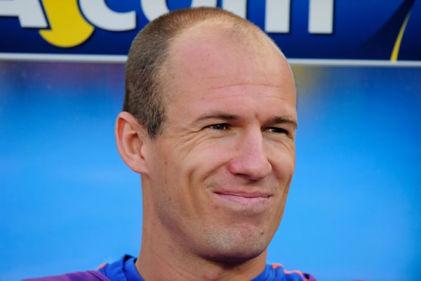 Arjen Roben, estrella de Holanda