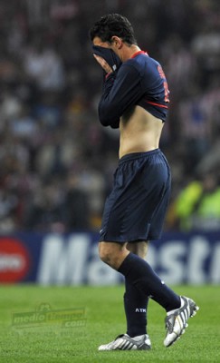 Atlético se quedó a la mitad del camino en su regreso a Champions.