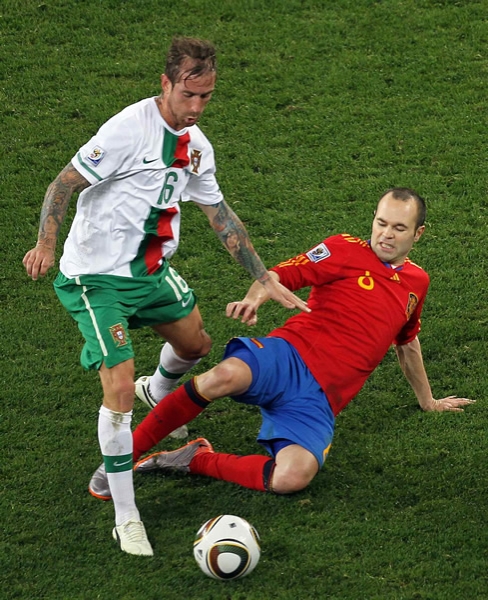 Barrida de Iniesta sobre Meireles.