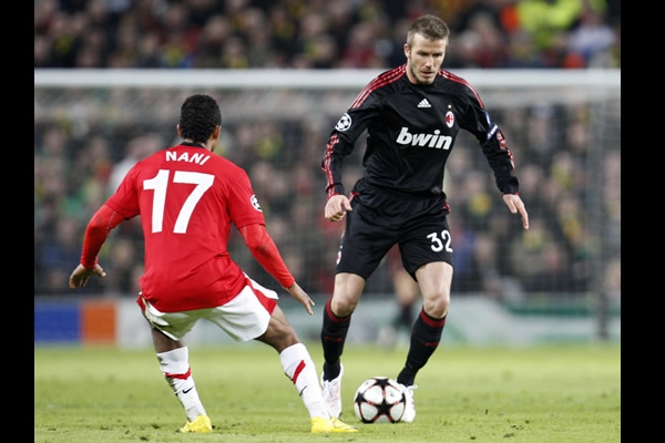Beckham no pudo vencer al Manchester