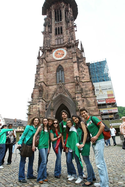 Bella postal en Alemania