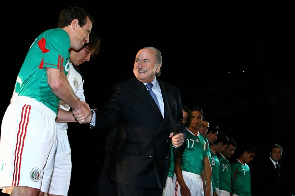 Blatter fue uno de los invitados