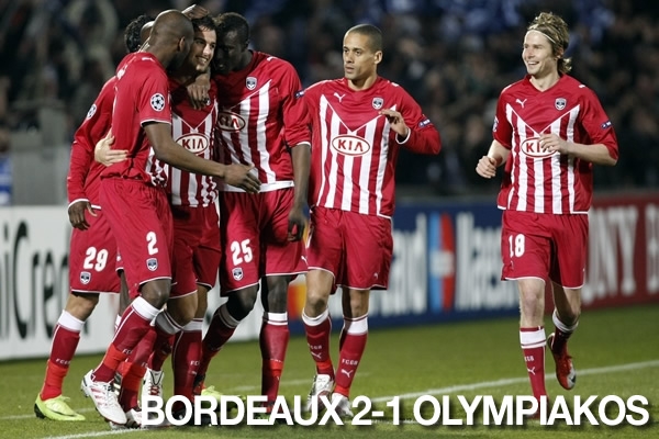 Bordeaux se fue temprano arriba en el marcador