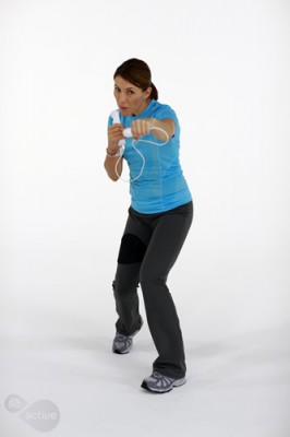 Boxeando en EA Sports Active.