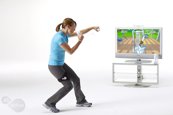 Boxeando en EA Sports Active.