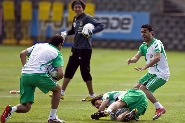 Buen ánimo en el corazón del Tri.