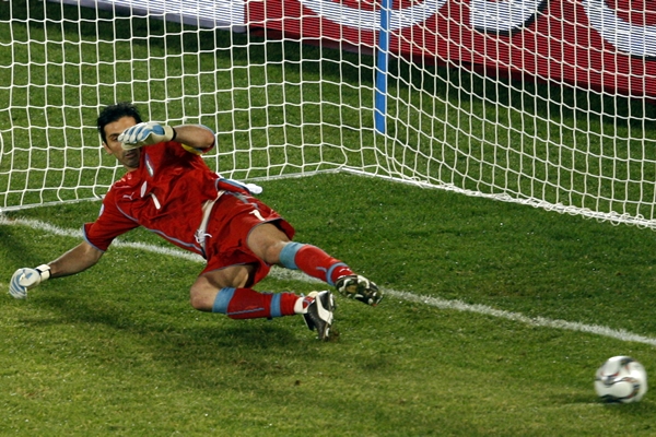 Buffon fue bien engañado.