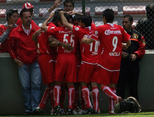 Calderón abrió la cuenta para los Diablos.