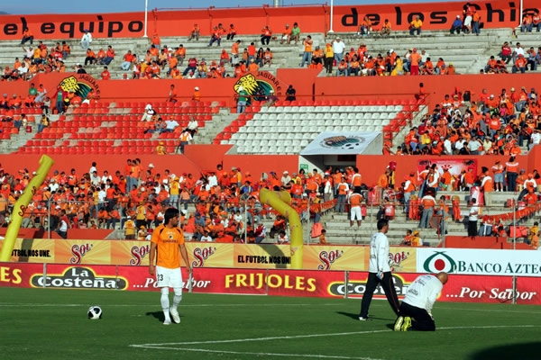 Calentamiento previo al partido