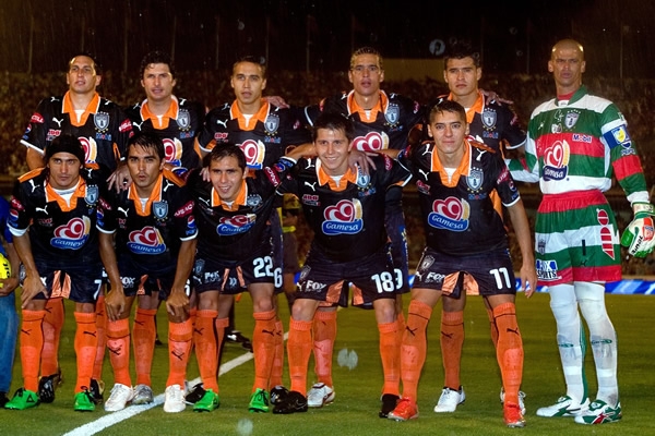 Calero y su estreno de uniforme.