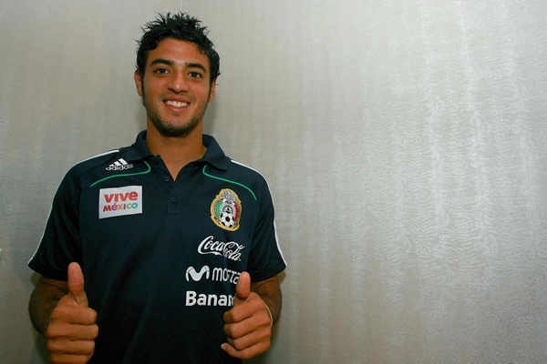 Carlos Vela con buen ánimo