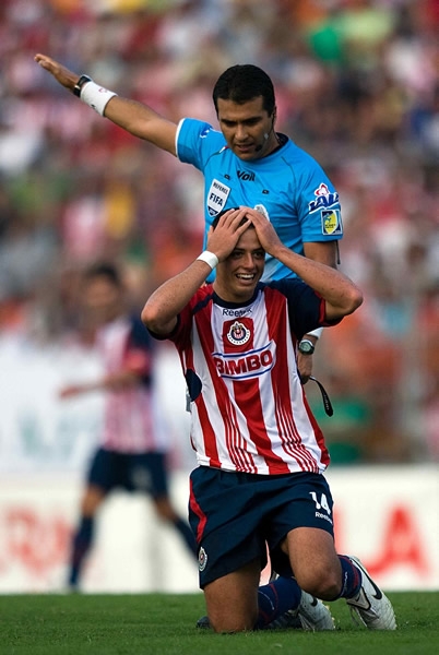 Chicharito no tuvo su mejor tarde