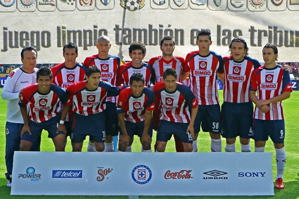 Chivas es retratado antes del inicio del partido