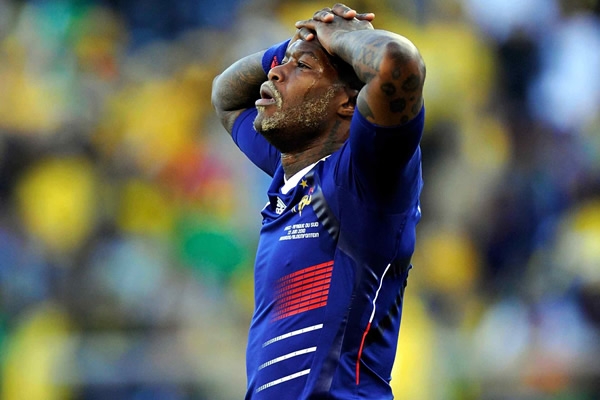 Cisse no podía creer el marcador