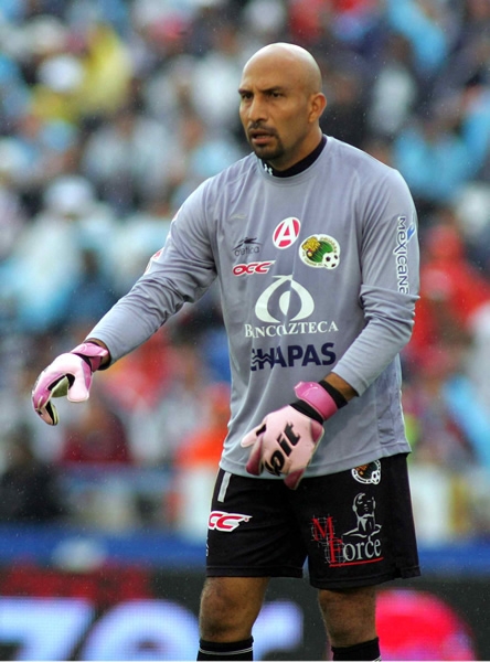 Conejo Pérez, cancerbero de Jaguares