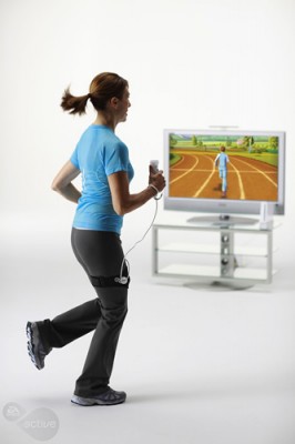 Corriendo en EA Sports Active.