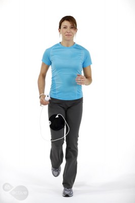 Corriendo en EA Sports Active.