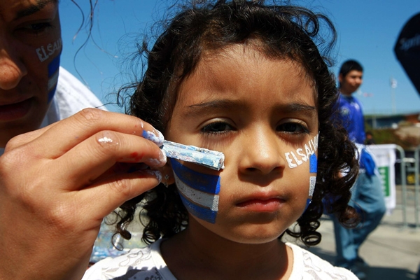 Costa Rica-El Salvador en Copa Oro 2009