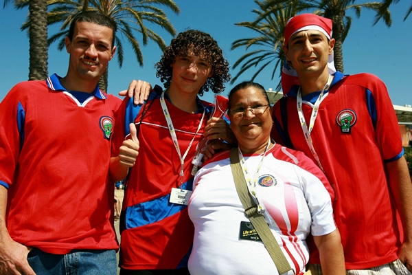 Costa Rica-El Salvador en Copa Oro 2009