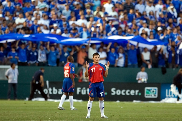 Costa Rica-El Salvador en Copa Oro 2009