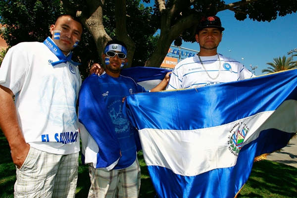 Costa Rica-El Salvador en Copa Oro 2009