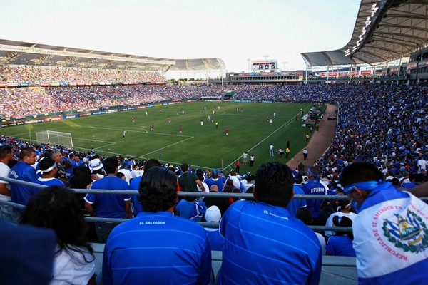 Costa Rica-El Salvador en Copa Oro 2009