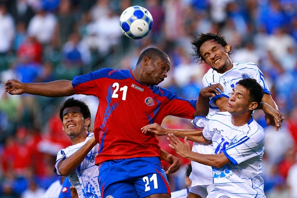 Costa Rica-El Salvador en Copa Oro 2009