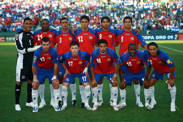 Costa Rica-El Salvador en Copa Oro 2009