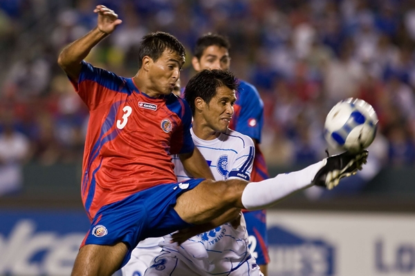 Costa Rica-El Salvador en Copa Oro 2009