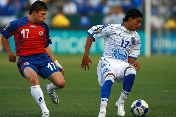 Costa Rica-El Salvador en Copa Oro 2009