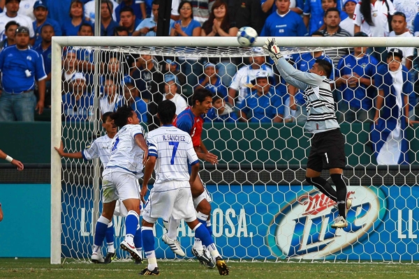 Costa Rica-El Salvador en Copa Oro 2009
