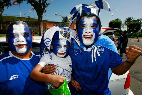 Costa Rica-El Salvador en Copa Oro 2009