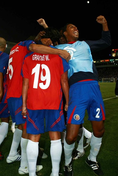 Costa Rica-El Salvador en Copa Oro 2009