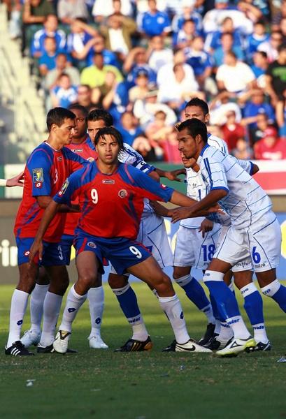 Costa Rica-El Salvador en Copa Oro 2009