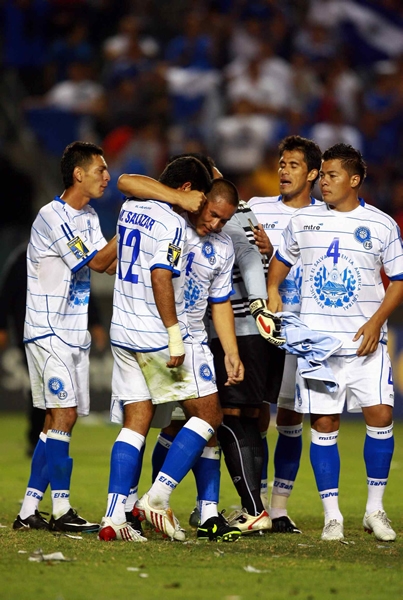 Costa Rica-El Salvador en Copa Oro 2009