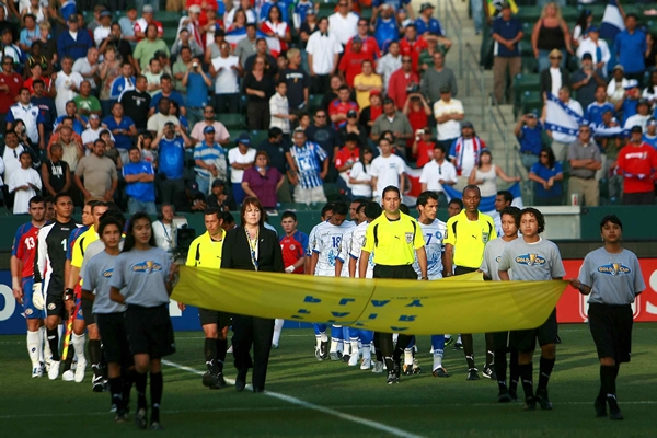 Costa Rica-El Salvador en Copa Oro 2009