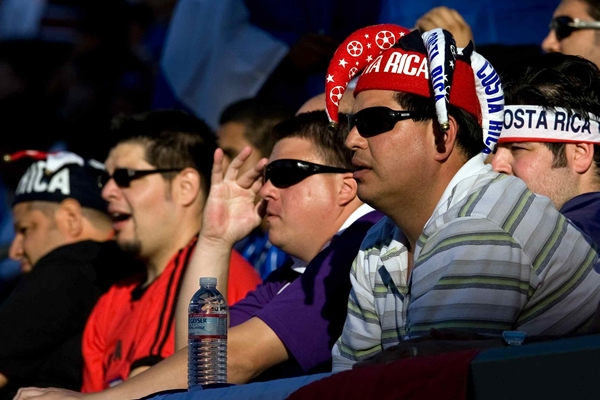 Costa Rica-El Salvador en Copa Oro 2009