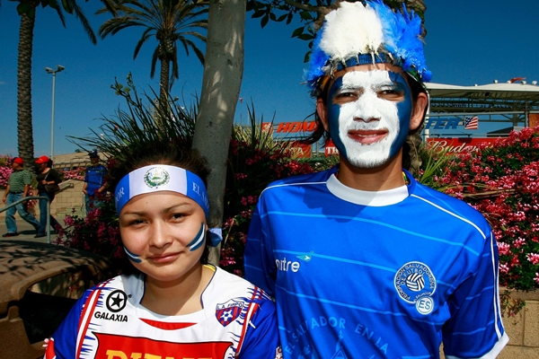 Costa Rica-El Salvador en Copa Oro 2009