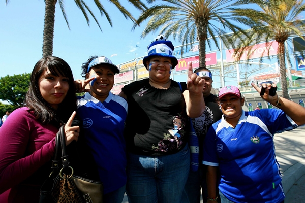 Costa Rica-El Salvador en Copa Oro 2009