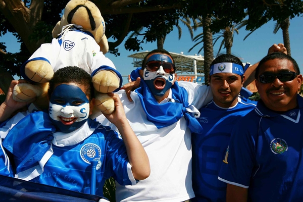 Costa Rica-El Salvador en Copa Oro 2009